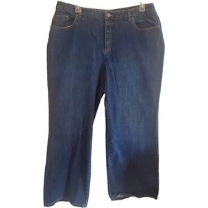 Talbots Women's Plus Size 18W Stretch Denim Jeans